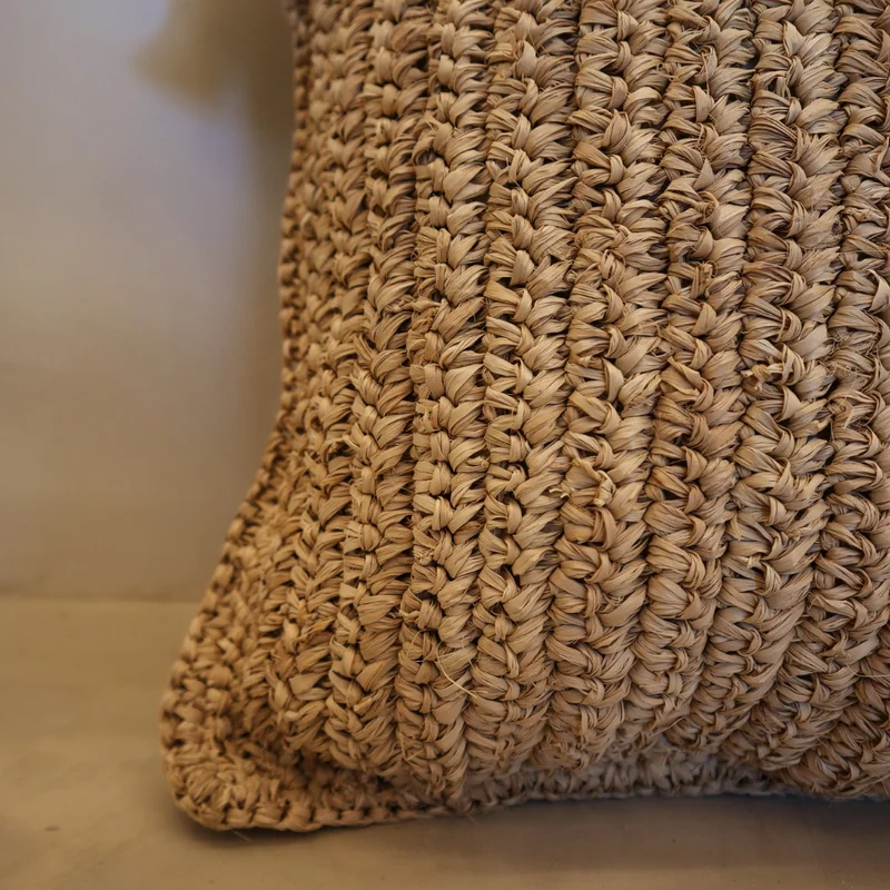 Almohadón de Sisal Capri | Casakos Uruguay en Beige - Butacas, banquetas y puffs, Uruguay | Casakos, vista 6