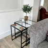 Mesa Nido Aria Glass - Mesas de arrimo, Uruguay | Treehouse Deco, vista 3 de 6