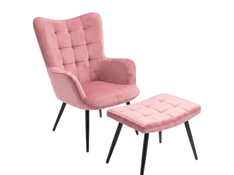 Butaca Amalia - Aqua en Rosa - Butacas, banquetas y puffs, Uruguay | Finkel