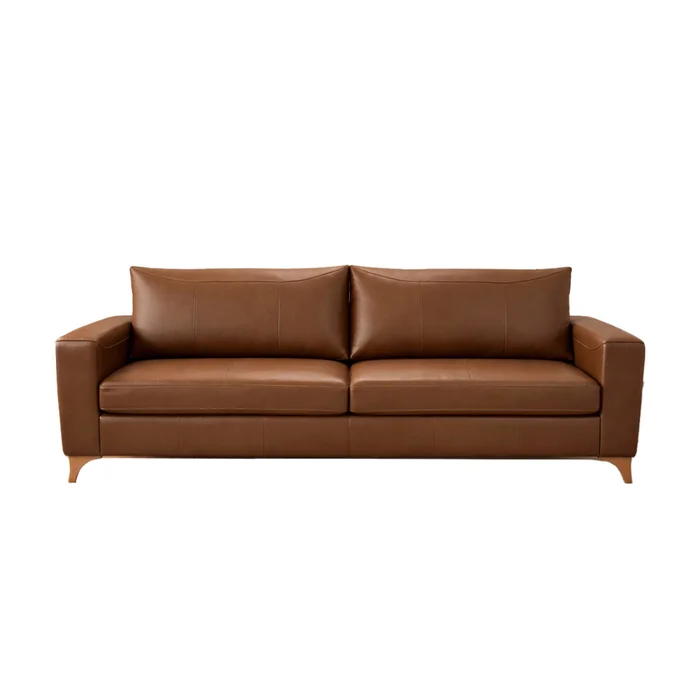 Sofá 2 Cuerpos Modelo Aurora Couro 514 - Sillones y sofás, Uruguay | Castro