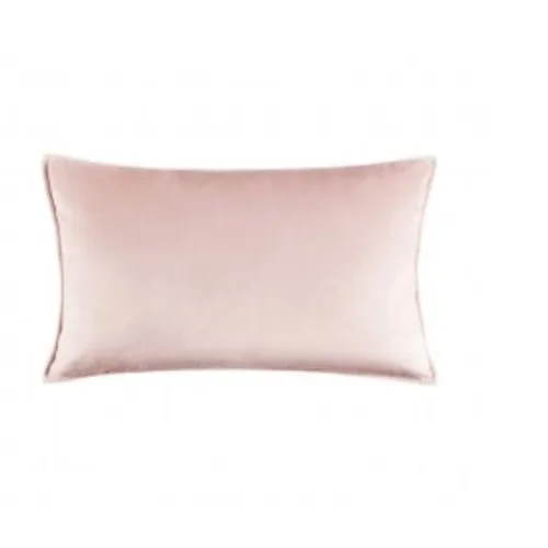 Almohadón Velvet Pink con borde en Rosa - Textiles, Uruguay | Finkel