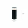 Luminaria Bolardo Exterior 9W Kane 30cm Negro en Negro - Lámparas de pie, Uruguay | Unilux, vista 3 de 3