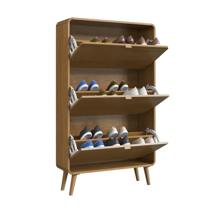 Zapatera Alba – Roble - Aparadores y recibidores, Uruguay | RM Muebles y Deco, vista 3