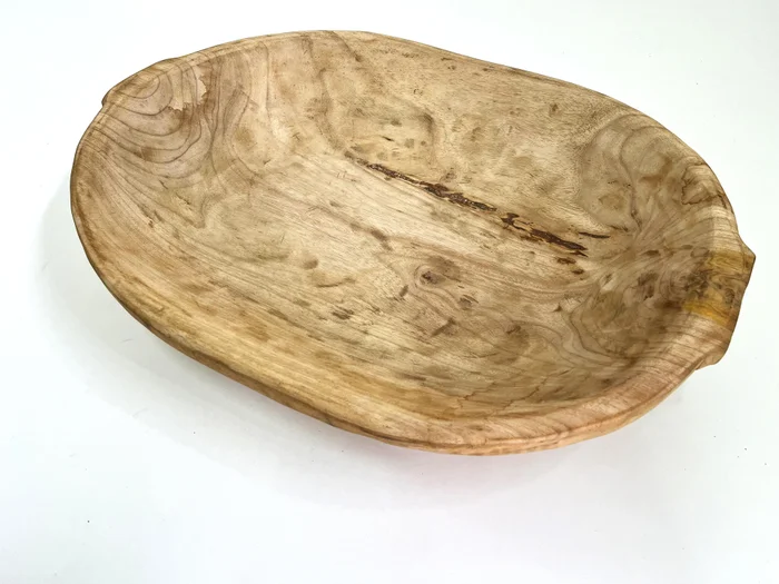 FUENTE ORGANICA OVAL M en Madera natural - Decoración, Uruguay | Fundamento Muebles, vista 2
