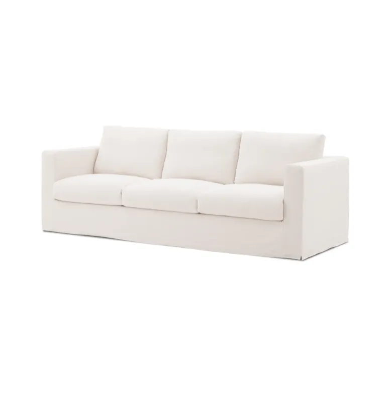 SOFÁ NEW MANANTIALES 240 LINO en Blanco - Sillones y sofás, Uruguay | Masinfinito Casa