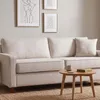 Sofá 3 cps DESIREE - Beige en Beige - Sillones y sofás, Uruguay | Finkel, vista 3 de 4