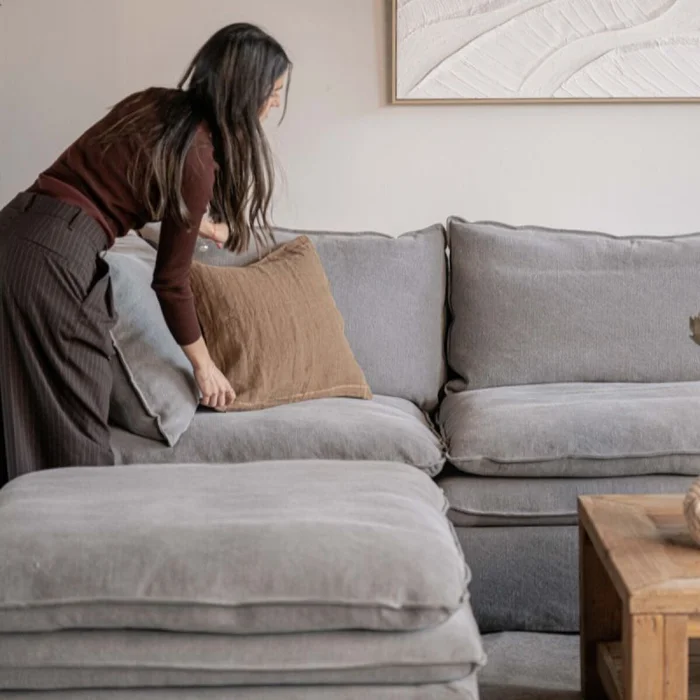 Sofá Comoditá - Módulos / Gris en Gris - Sillones y sofás, Uruguay | Fábrica Italiana, vista 2