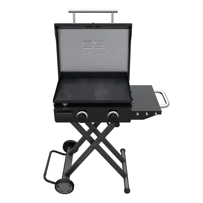Barbacoa Plancha Acero-inoxidable Charbroil Plegable en Negro - Exterior, Uruguay | Divino, vista 4