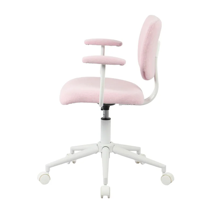 Asiento De Oficina Polipropileno-y-tela Rosa Clifford en Rosa - Sillas de escritorio, Uruguay | Divino, vista 4