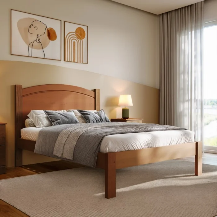 Cama De 2 Plazas Línea Bronce - Dormitorio, Uruguay | Aihaus