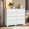 Comoda Roma 8 Cajones Moderna 100% Mdp Con Patas - Sillas, Uruguay | Soy Hogar, vista 5 de 6