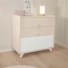 Luminaria de sobremesa Slat de algodón y madera de haya en Multicolor - Lámparas de mesa, Uruguay | Kavehome, vista 2 de 5