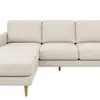 Sofa con Chaise PRADA PREVENTA - Beige Tela Rústica en Beige Tela Rústica - Sillones y sofás, Uruguay | Finkel, vista 1 de 6