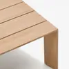 Mesa de centro Ambra de madera maciza de acacia con acabado claro 82,5 x 140 cm FSC 100% en Madera natural - Mesas de living, Uruguay | Kavehome, vista 5 de 8