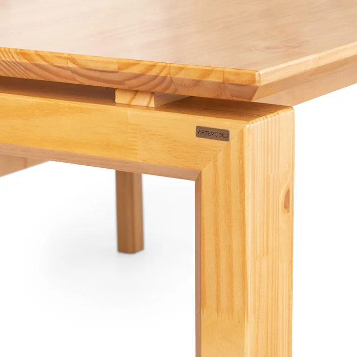 Mesa de Comedor Piazza 1,80mt en Madera natural - Mesas de comedor, Uruguay | Casa Brava, vista 6
