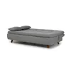 Sofá Cama Maira - Tela Rústica - 9910 (Lino Gris) en Gris - Sillones y sofás, Uruguay | NYR, vista 4 de 5