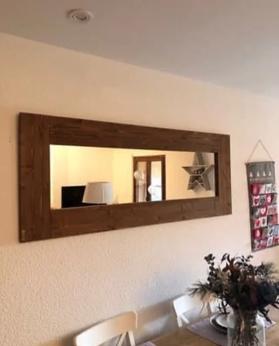 Espejo Horizontal en Madera natural - Espejos, Uruguay | Treehouse Deco, vista 3