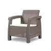 Juego de Jardín Mykonos - 2 butacas y mesa - Greige en Gris - Muebles para el exterior, Uruguay | NYR, vista 3 de 8