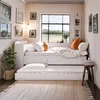 Cama marinera - Onix - Con baúl - 1 Plaza - Blanco en Blanco - Dormitorio, Uruguay | NYR, vista 2 de 3