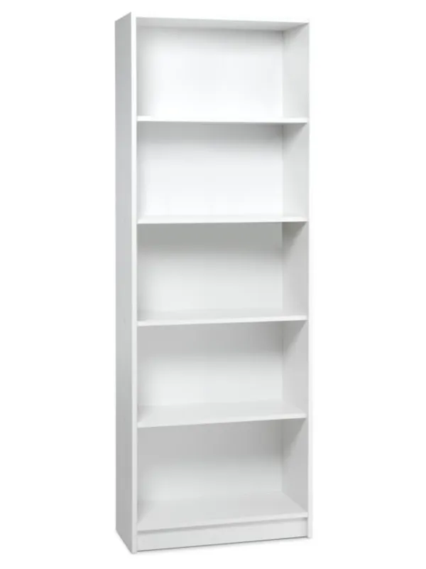 Librería HORSENS 5 estantes blanco en Blanco - Bibliotecas, Uruguay | JYSK