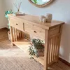 Recibidor con dos cajones y estante en Madera natural - Muebles, Uruguay | Decoramuss, vista 3 de 4