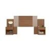 Respaldo Cabecera 2 Plazas Con Mesas De Luz 1 Cajon en CARVALHO FENDI - Respaldos de cama, Uruguay | Soy Hogar, vista 3