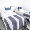 ALMOHADON CAPE STRIPE DENIM/BLANCO INTERIOR Y EXTERIOR en Multicolor - Textiles, Uruguay | Sentido Jose Ignacio, vista 3 de 3