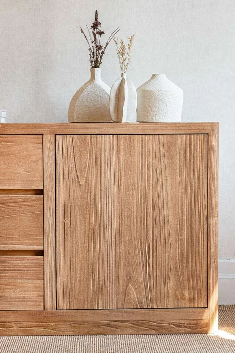 APARADOR MALVA - 2 MTS en Madera natural - Bibliotecas, Uruguay | La Iberica, vista 11