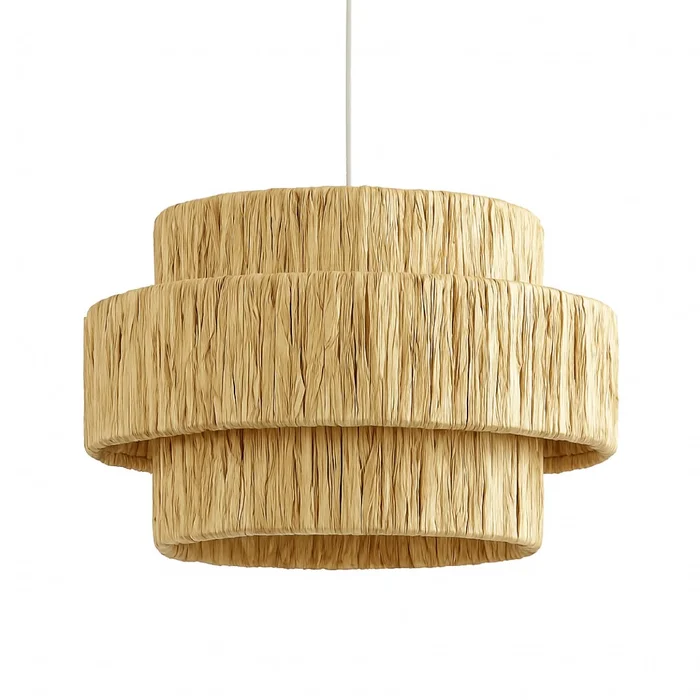 Artefacto Colgante Decorativo Bukano Wood en Marrón - Lámparas colgantes, Uruguay | Serlux