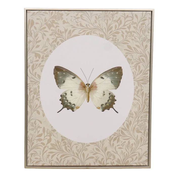 Cuadro Butterfly I, 40 Natural/beige Papel Wp2514737b en Beige - Decoración de pared, Uruguay | Divino