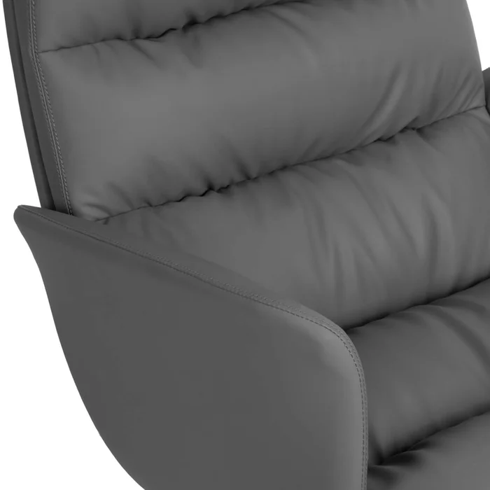 Silla De Oficina Gerencial Malla Gris Demos en Gris - Sillas de escritorio, Uruguay | Divino, vista 4