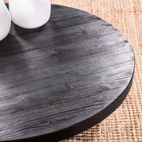 Mesa De Centro Catanzaro Negra - Negro en Negro - Mesas de living, Uruguay | Aihaus, vista 2