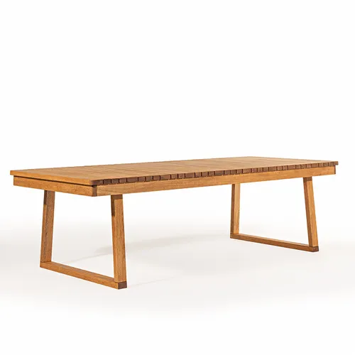 MESA DE COMEDOR ITACARE 220x110x77CM JATOBA - Muebles para el exterior, Uruguay | Vinibel
