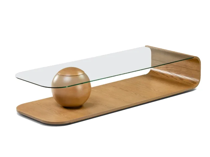 Mesa de centro Bolt en Madera natural - Mesas de living, Uruguay | Arquetipo