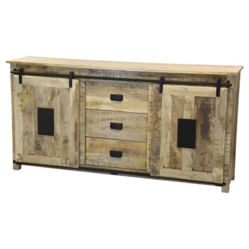 A84G Aparador 180x40x90 en Madera natural - Aparadores y recibidores, Uruguay | Victoriana