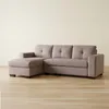 Sofá C/chaise Más De 4 Cuerpos Tela Marron Detroit Taupe en Beige - Sillones y sofás, Uruguay | Divino, vista 1 de 7