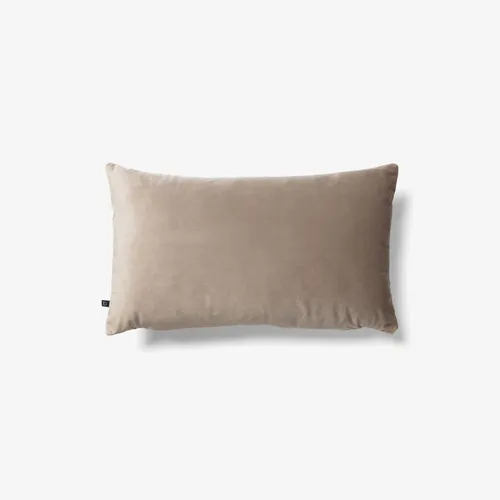 Almohadón Lita 30 x 50 cm terciopelo - topo en Topo - Textiles, Uruguay | Kavehome