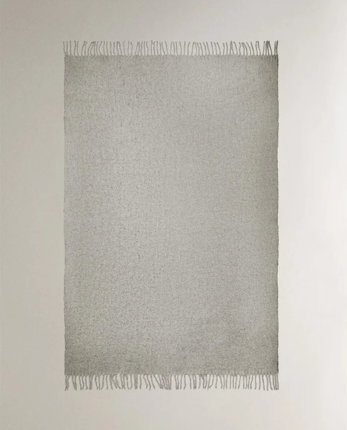 MANTA LANA en Gris - Textiles, Uruguay | Zara Home, vista 2