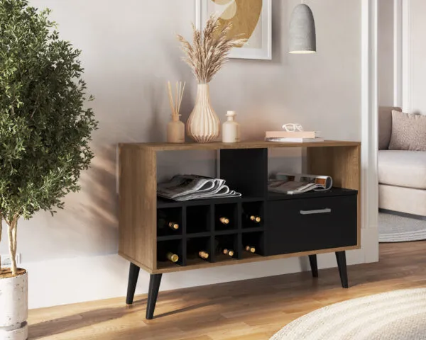 Rack Ronda en Multicolor - Muebles para TV, Uruguay | Palermo Casa Deco