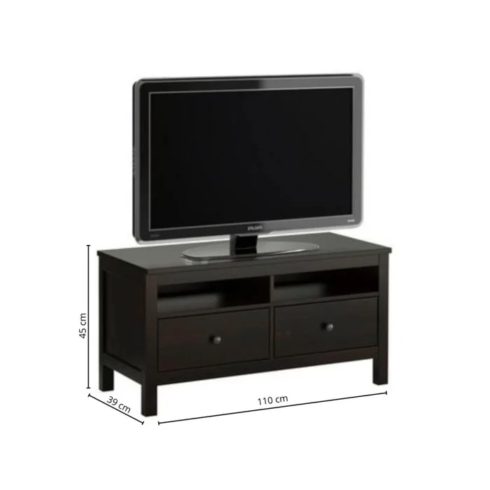 Rack de tv Linea Shaker en Negro - Muebles para TV, Uruguay | La Cueva Muebles, vista 5