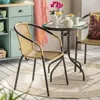 SILLA DE EXTERIOR METAL Y RATTAN NATURAL en Beige - Muebles para el exterior, Uruguay | Alfa Ventas, vista 5 de 5