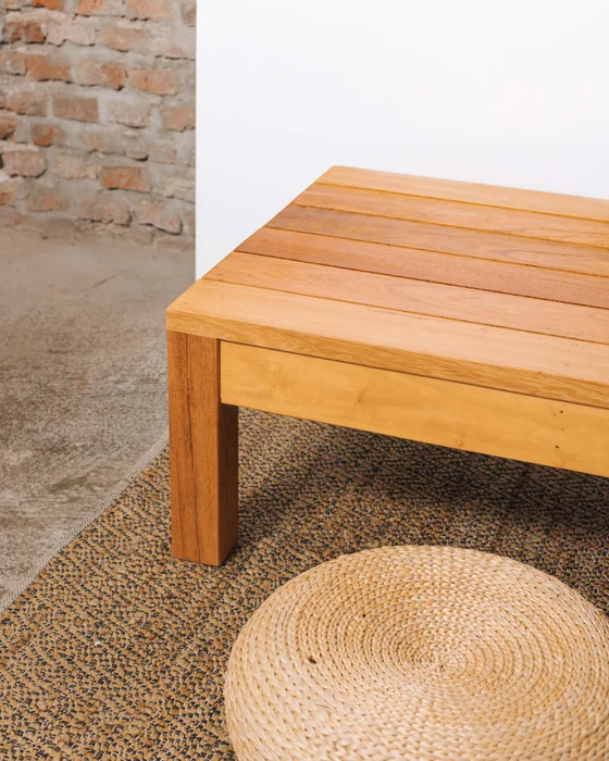 MESA RATONA JARDÍN PISCIS 160x70 - Mesas de living, Uruguay | Fundamento Muebles, vista 3