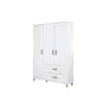 ROPERO RETRO MILKA SLIM BLANCO 346501881 - Roperos y placares, Uruguay | Rosas Hermanos, vista 1 de 3