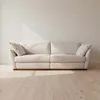 Sofá 4 Cuerpos Tela Natural-beige Milano Natural en Madera natural - Sillones y sofás, Uruguay | Divino, vista 1 de 8