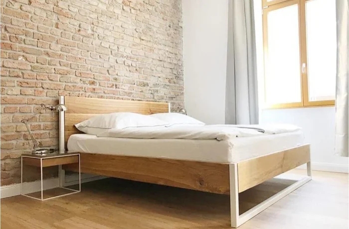 Cama Kala en Madera natural - Dormitorio, Uruguay | Treehouse Deco