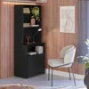Escritorio Repisa Multifunción Duo - Negro en Negro - Escritorios y sillas de escritorio, Uruguay | Rústico Hogar, vista 3 de 5
