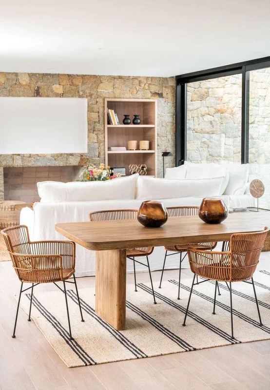 MESA COMEDOR ATHENA - 2.50 X 1.00 MTS en Madera natural - Mesas de comedor, Uruguay | La Iberica, vista 14