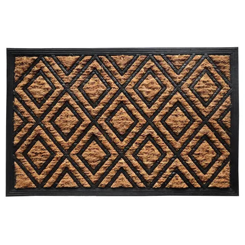 FELPUDO COCO/GOMA 40X60CM H.1CM ROMBOS - Textiles, Uruguay | Decohogar
