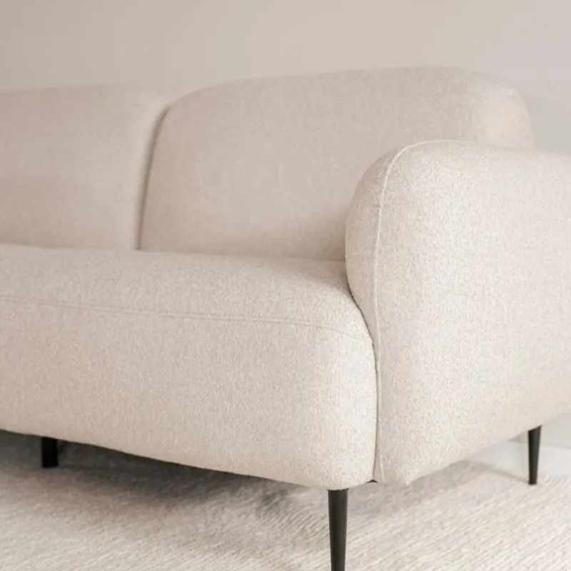 Sofá Giovanni / Gris claro - 2 cuerpos en Gris - Sillones y sofás, Uruguay | Fábrica Italiana