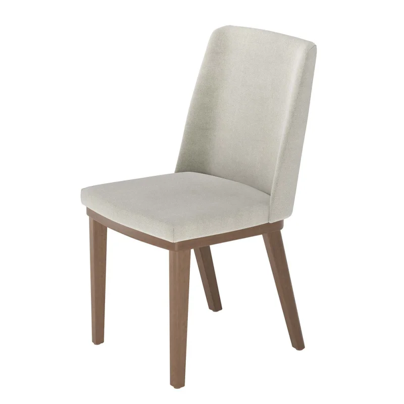 Silla De Comedor Madera Natural-beige Loriela en Madera natural - Sillas, Uruguay | Divino, vista 3